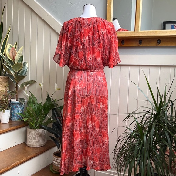 NWOT Banana Republic Belted Floral Maxi Dress - Picture 13 of 14